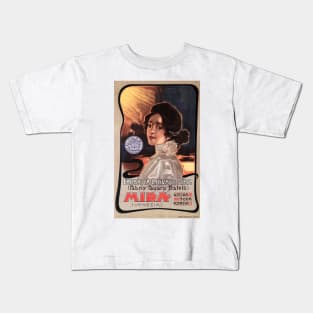 FABBRICA LISCIVA MIRA SOAP Venezia Vintage Italian Advertisement Art Kids T-Shirt